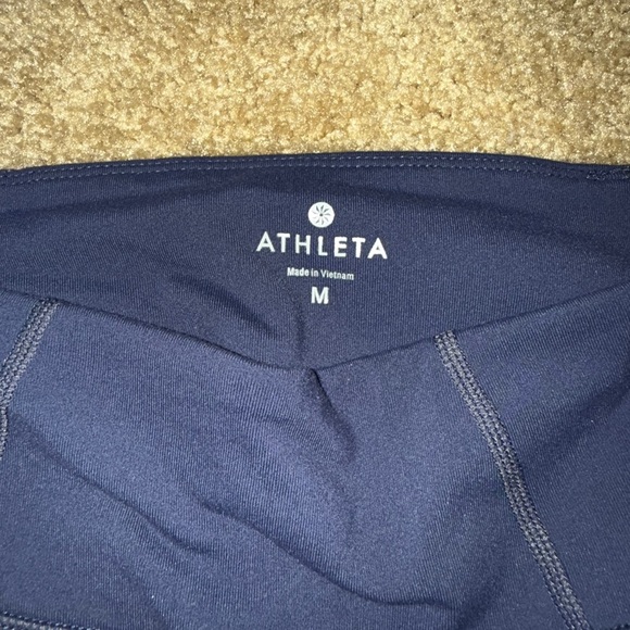 Athleta Navy full length Leggings - Picture 7 of 7